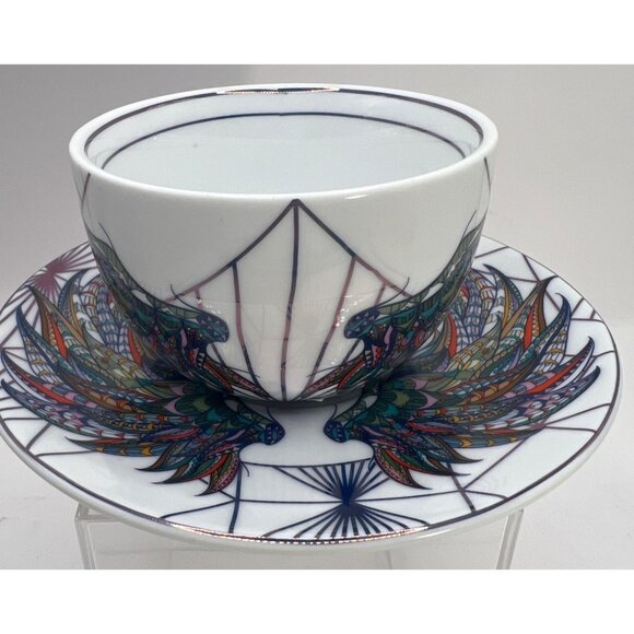 The Whistling Kettle Coffee Cup & Saucer - Picture 5 of 6